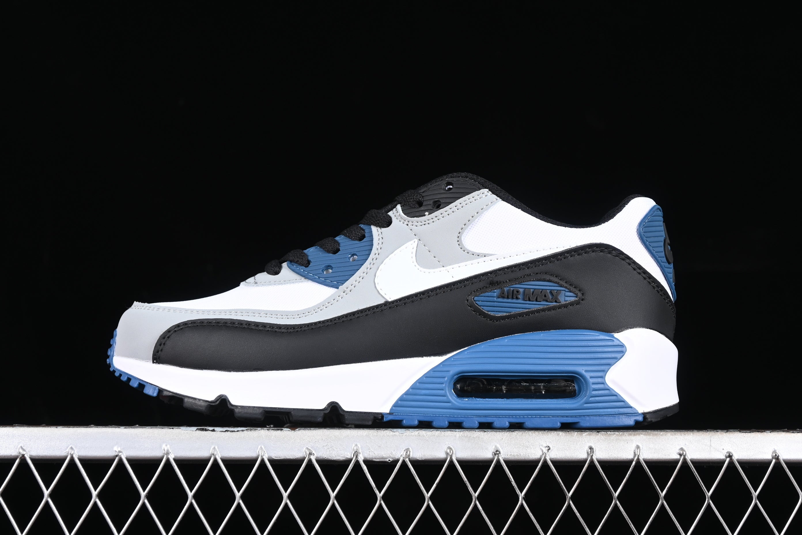 Nike Air Max 90 'Black/Wolf Grey/Marina Blue'