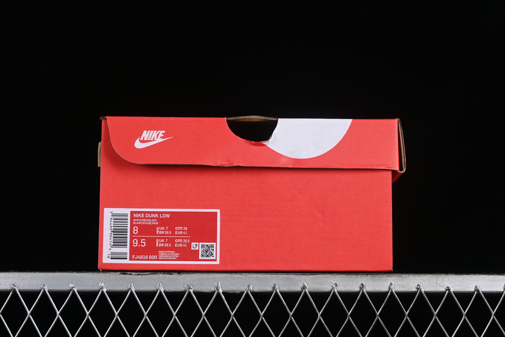 Nike Dunk Low "Dark Team Red Black"