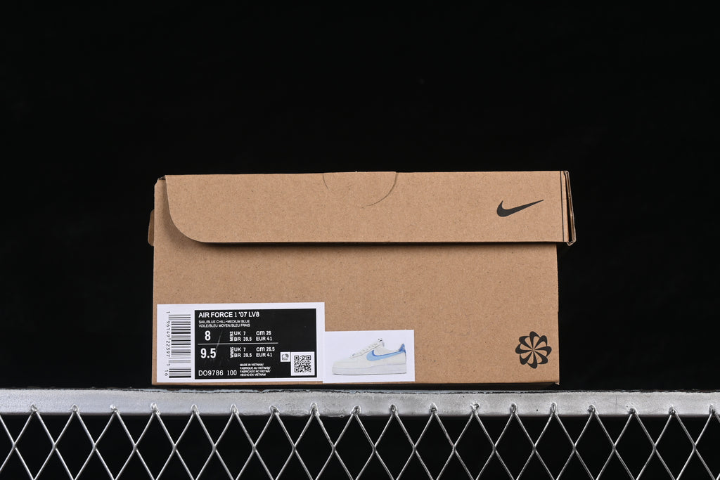 Nike Air Force 1 82 Double Swoosh White Blue
