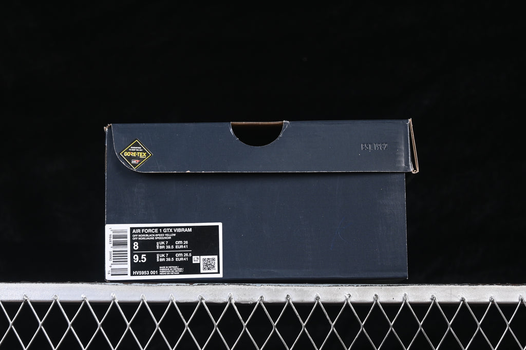 Vibram x Nike Air Force 1,07 Low - Preto