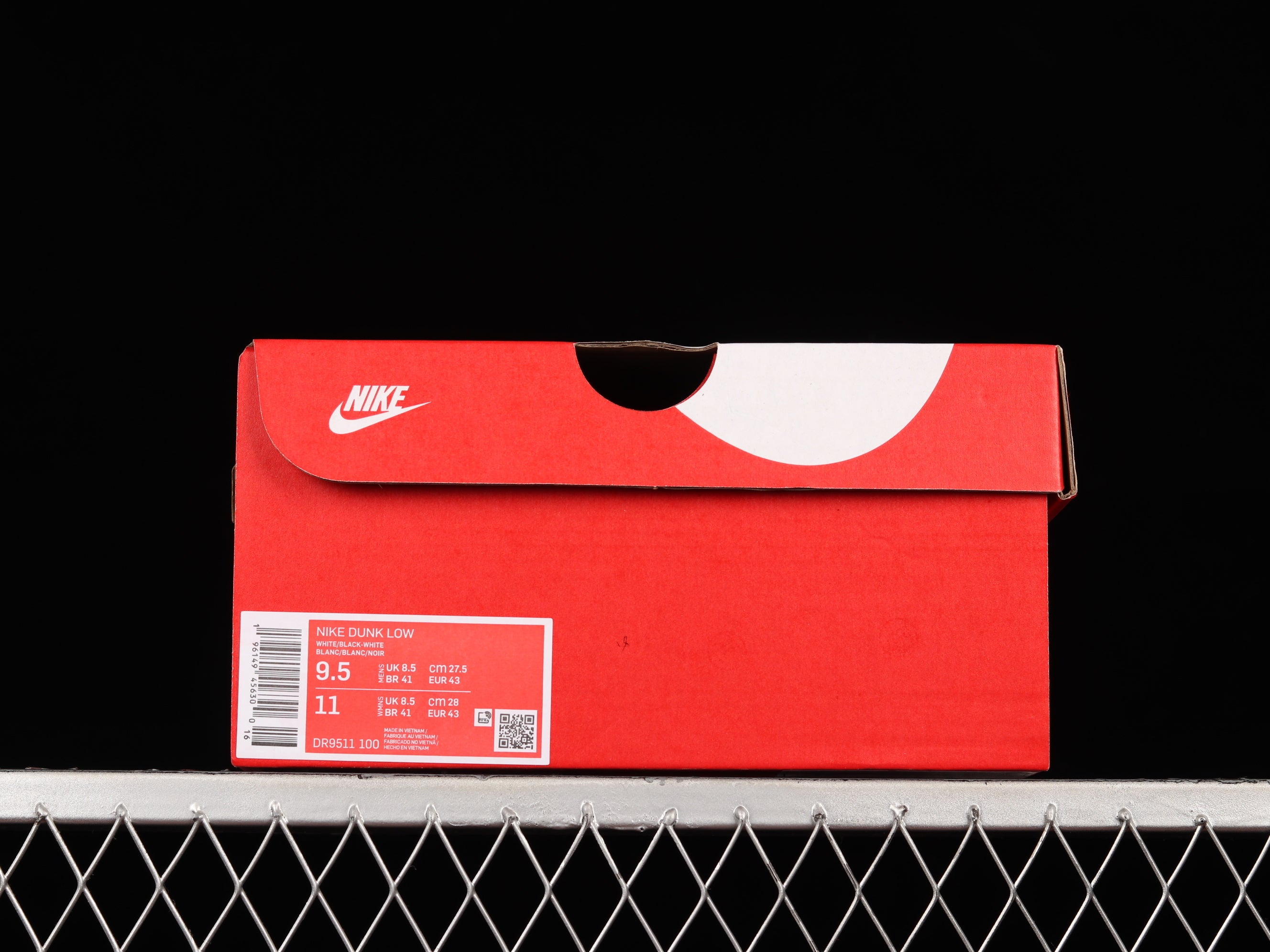Nike Dunk Low "Panda" Patent Gold