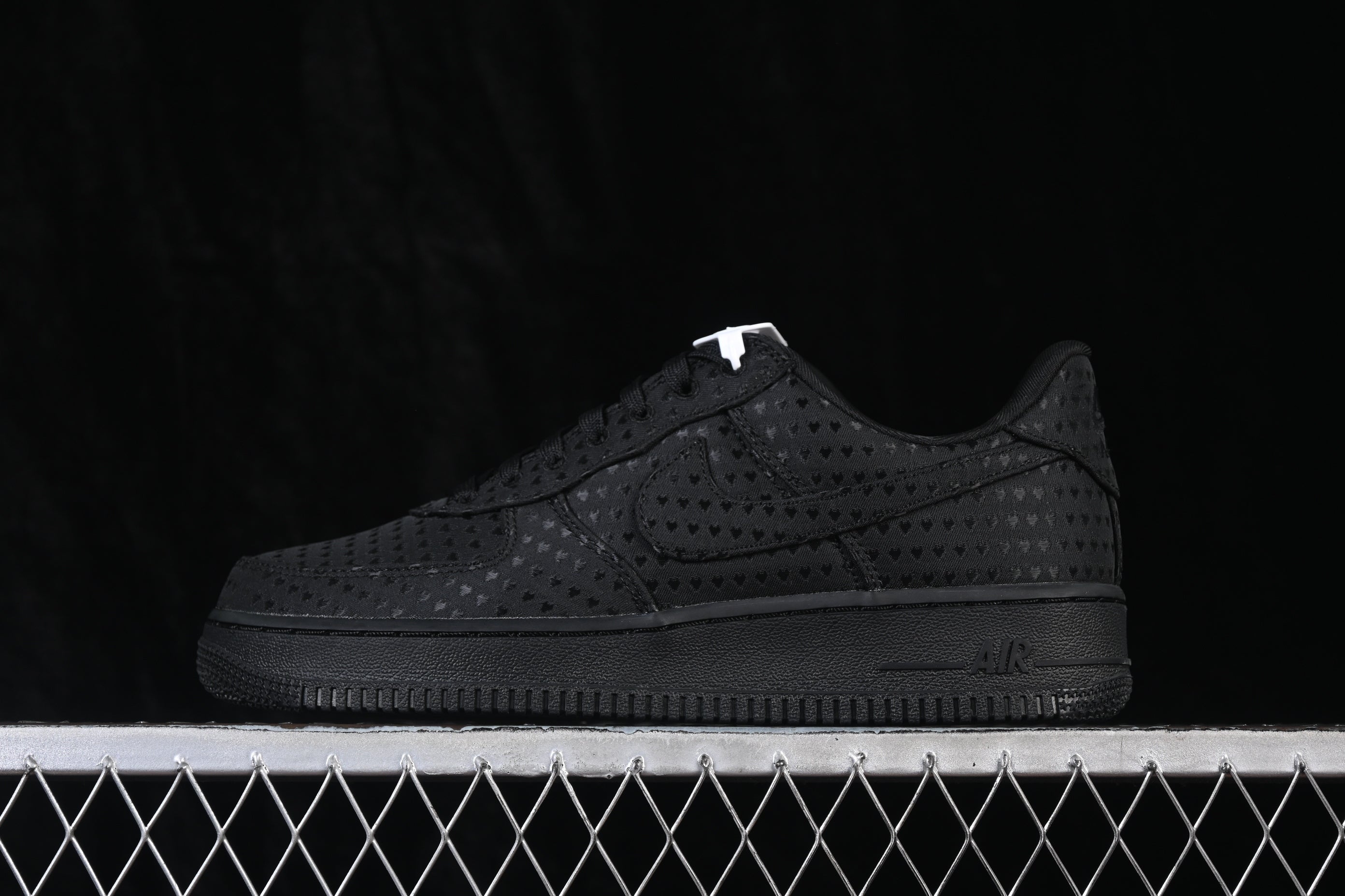 Nike Air Force 1 Low Valentine's Day Triple Black