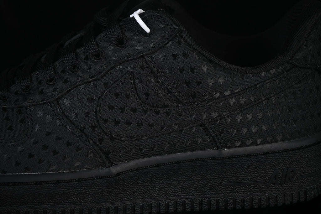 Nike Air Force 1 Low Valentine's Day Triple Black