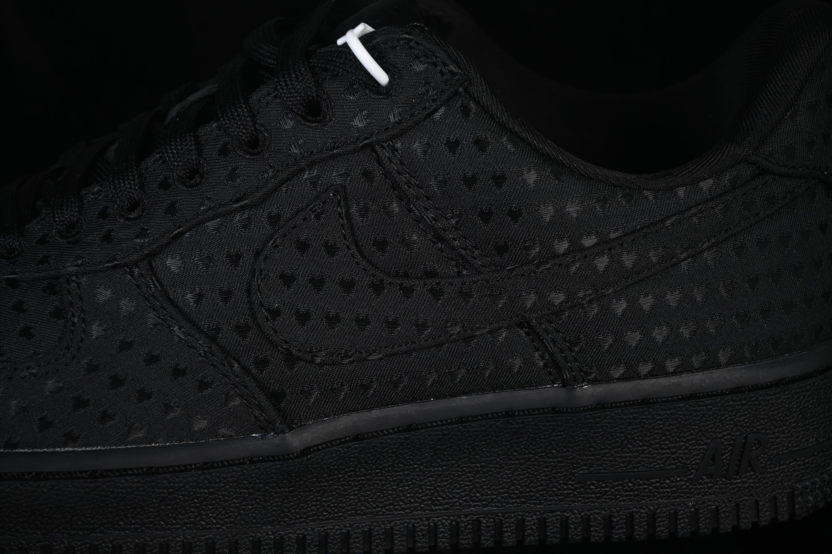 Nike Air Force 1 Low Valentine's Day Triple Black