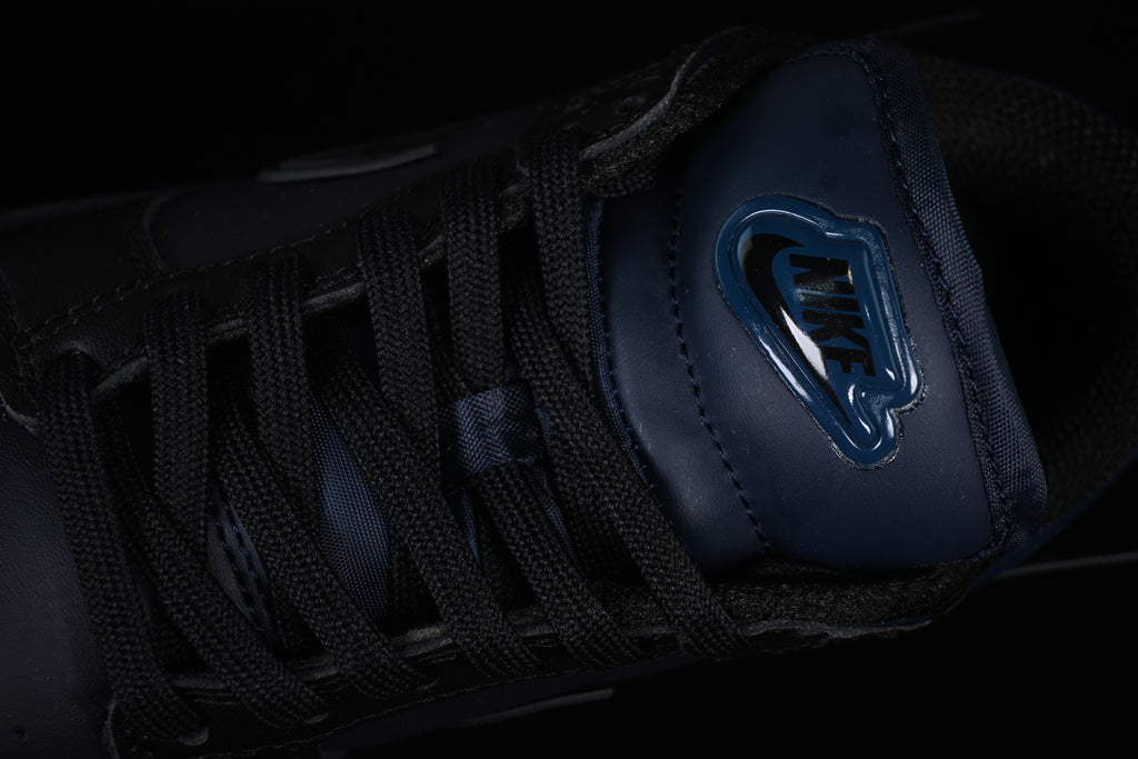 Nike Dunk Low "Black Dark Blue" Patent