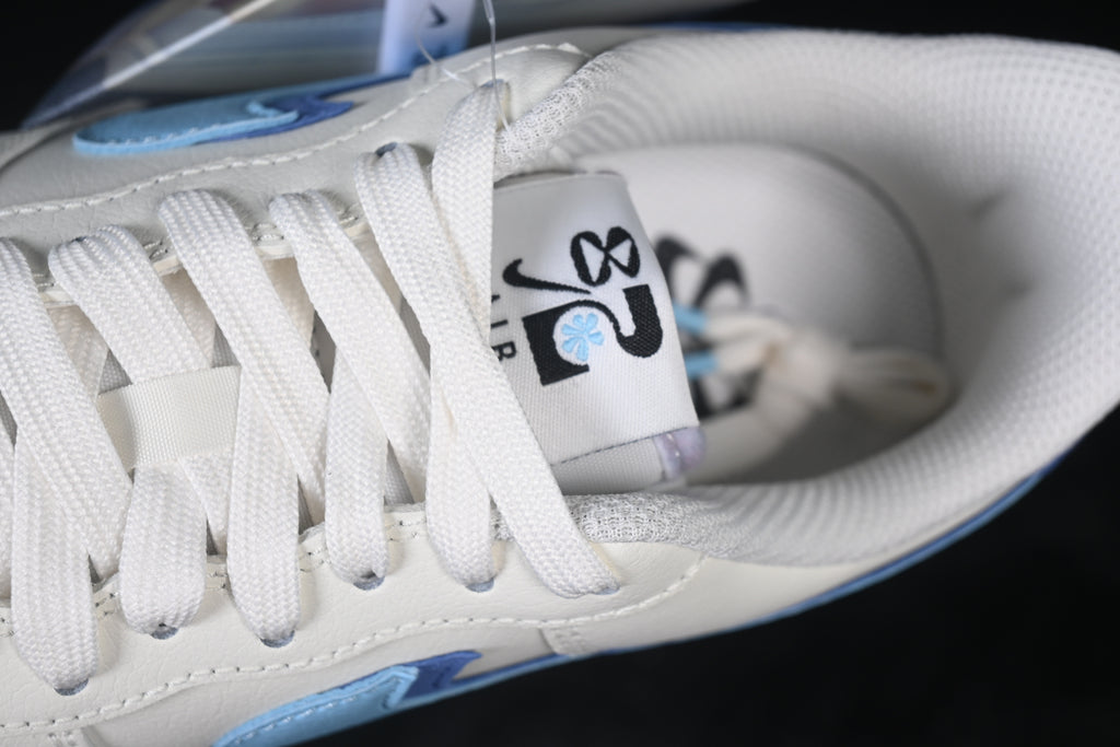 Nike Air Force 1 82 Double Swoosh White Blue