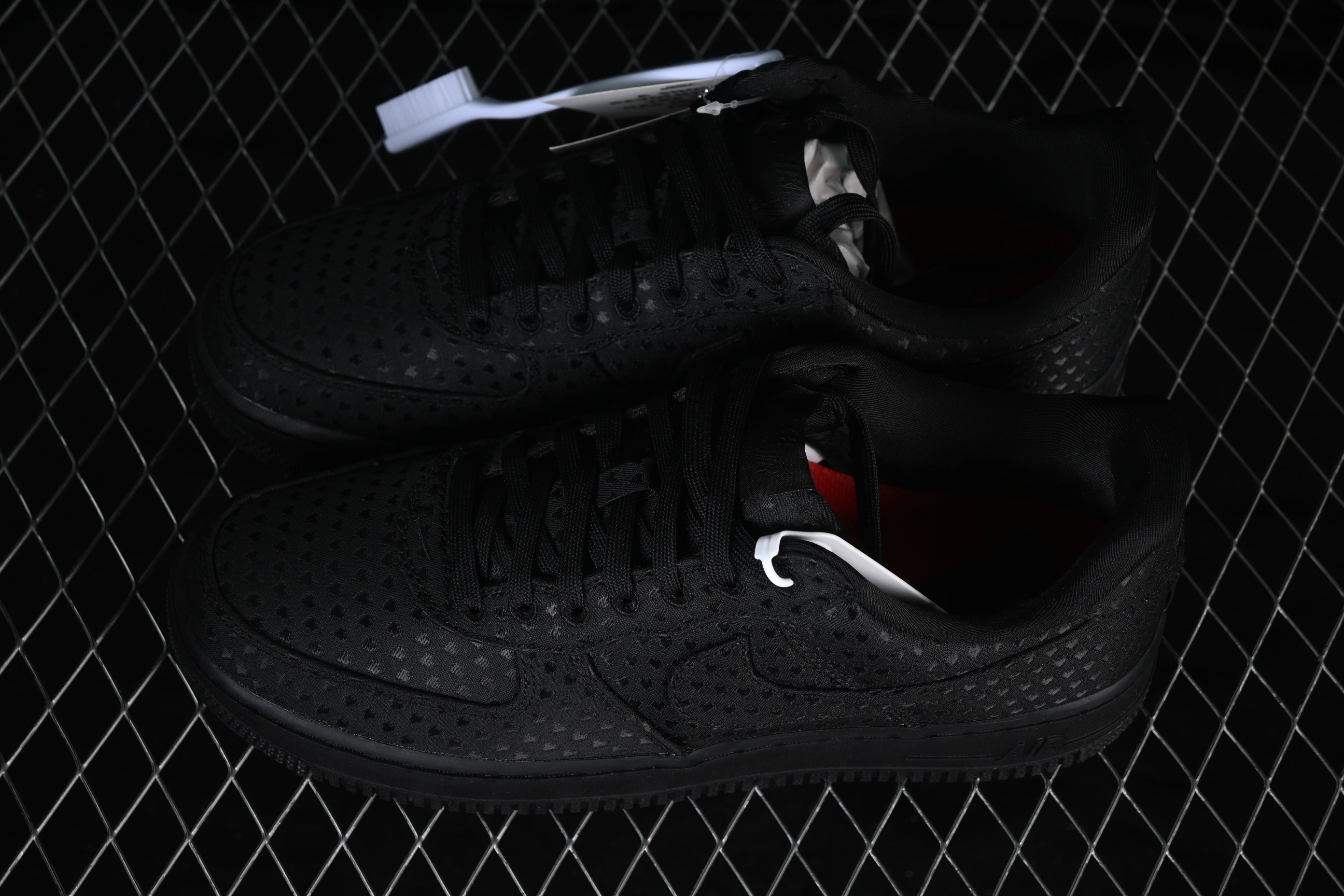 Nike Air Force 1 Low Valentine's Day Triple Black