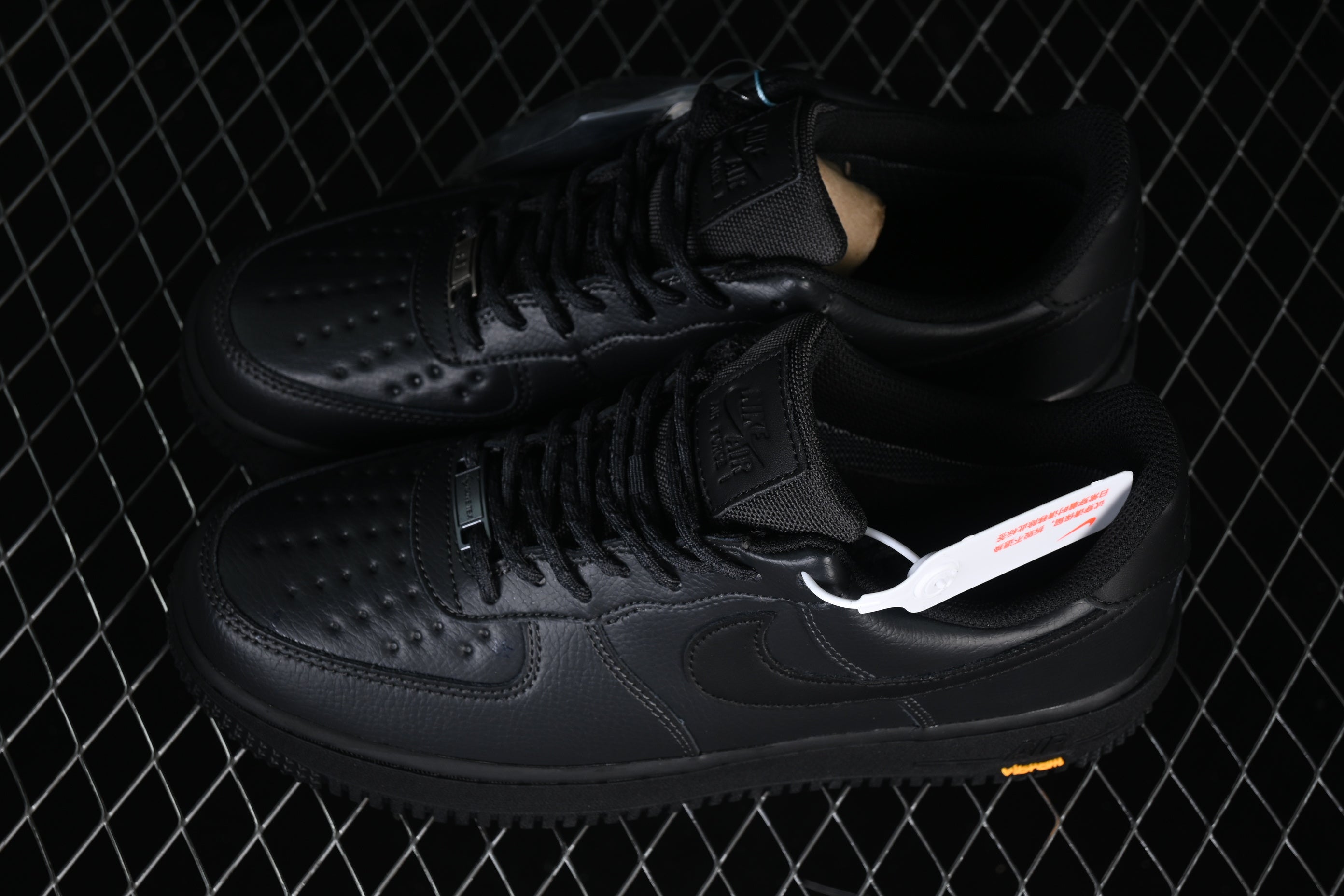 Vibram x Nike Air Force 1,07 Low - Preto