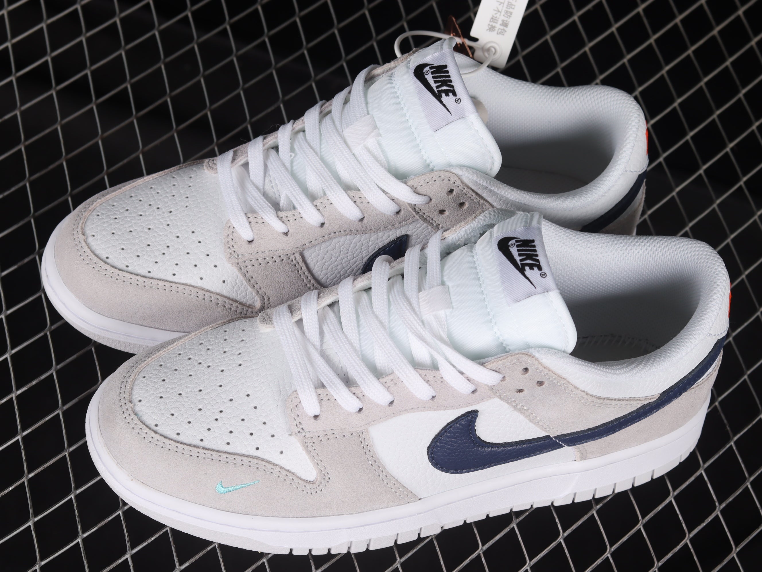 Nike Dunk Low "Grey/White/Midnight Navy"