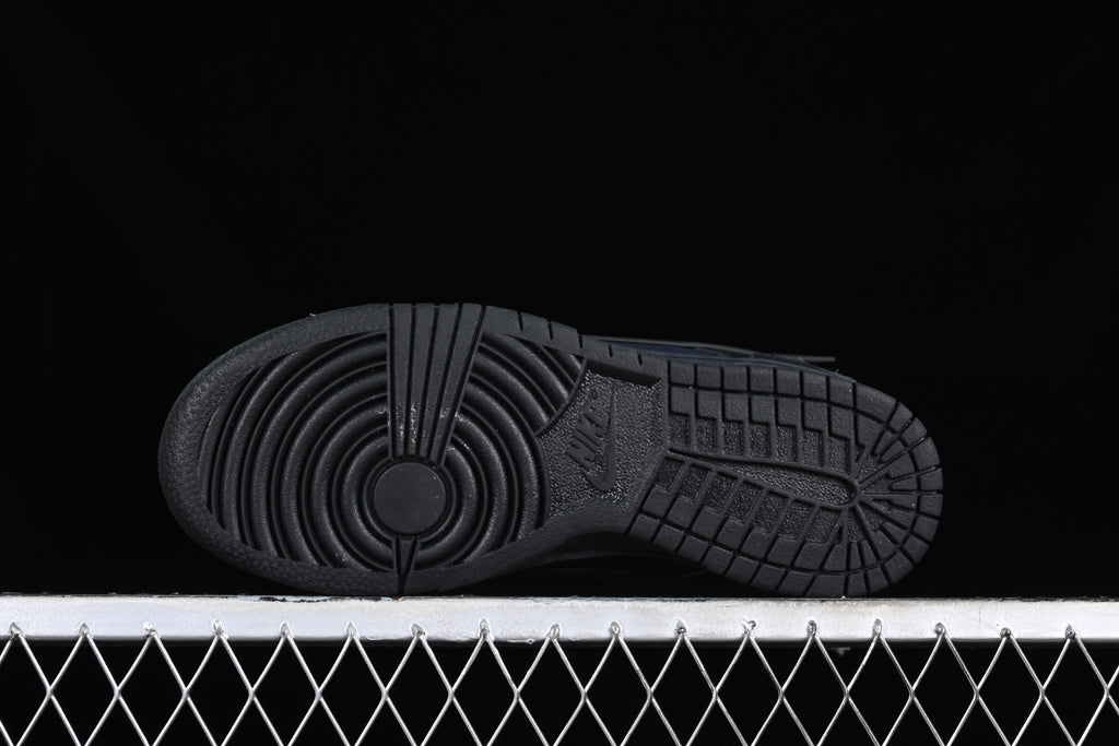 Nike Dunk Low "Black Dark Blue" Patent